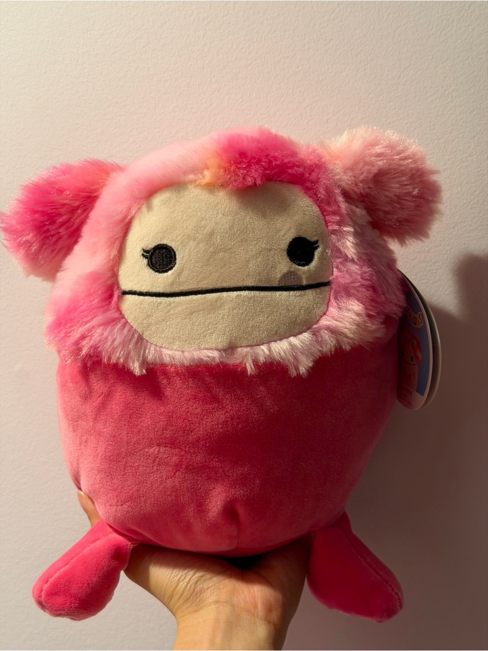 Squishmallow Hailey the Pink Bigfoot 8"